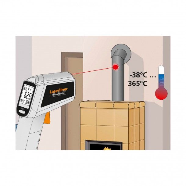 Term�metro Digital Infravermelho Laserliner
