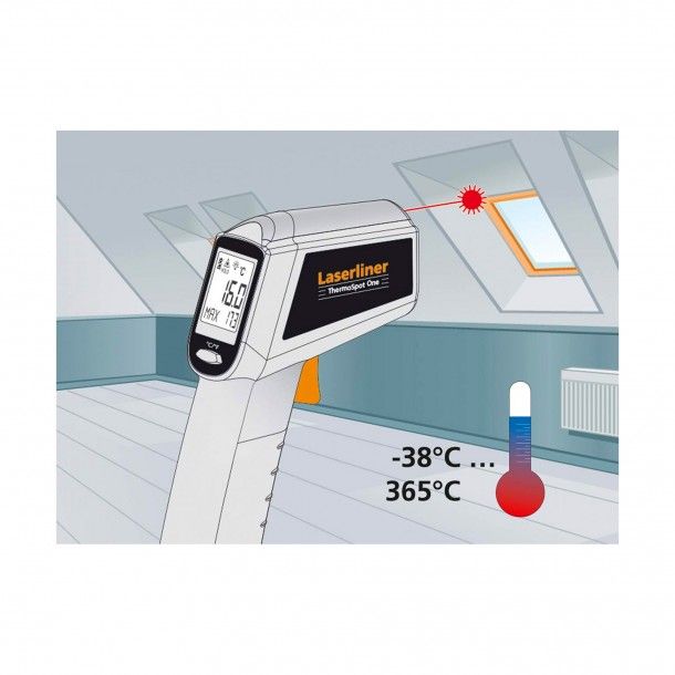 Term�metro Digital Infravermelho Laserliner