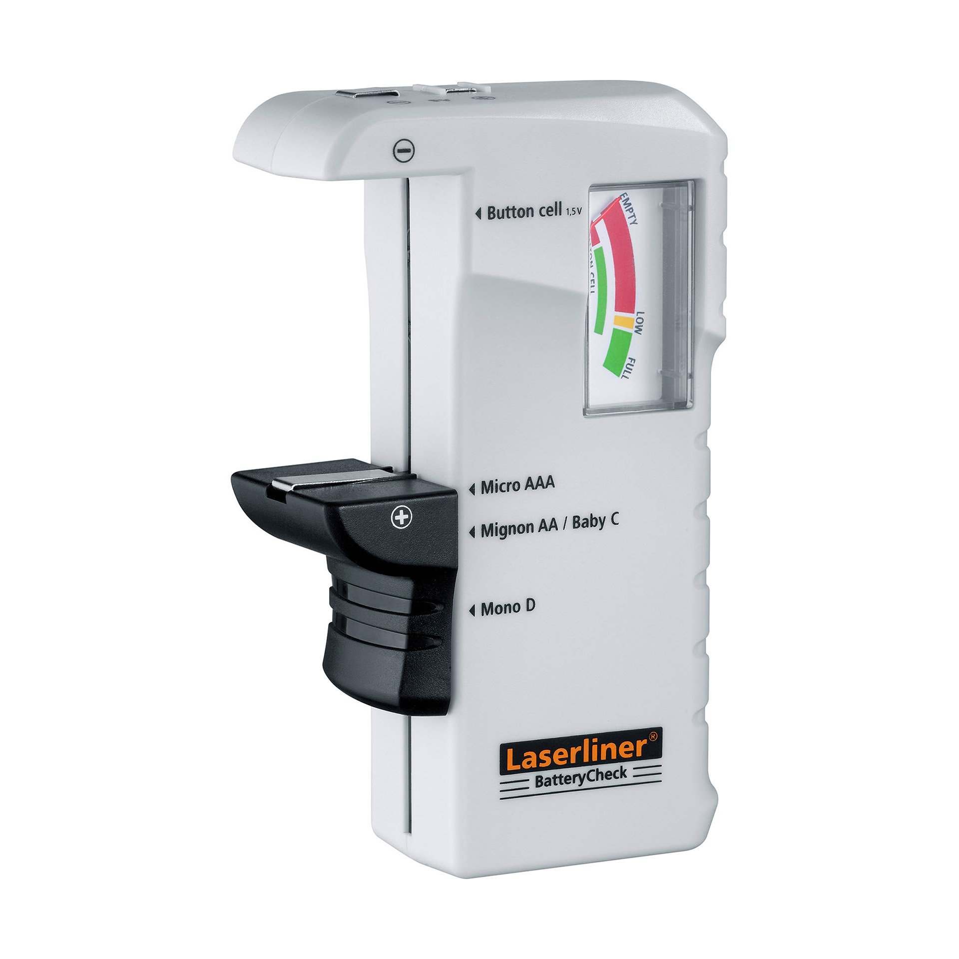 Verificador de Carga de Pilhas Laserliner