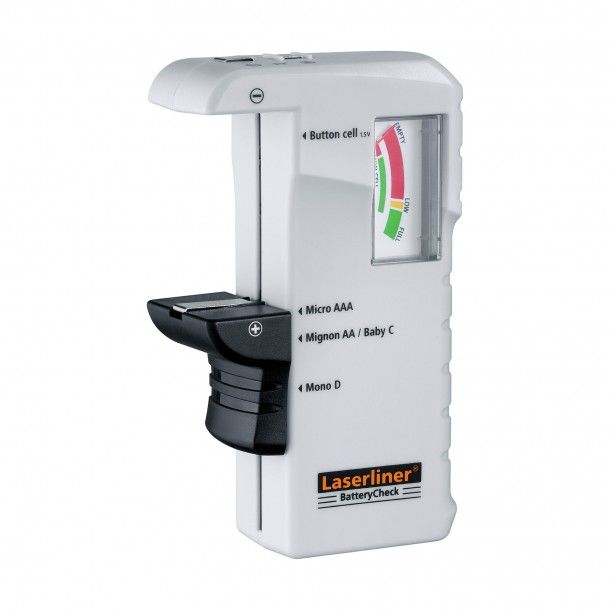 Verificador de Carga de Pilhas Laserliner
