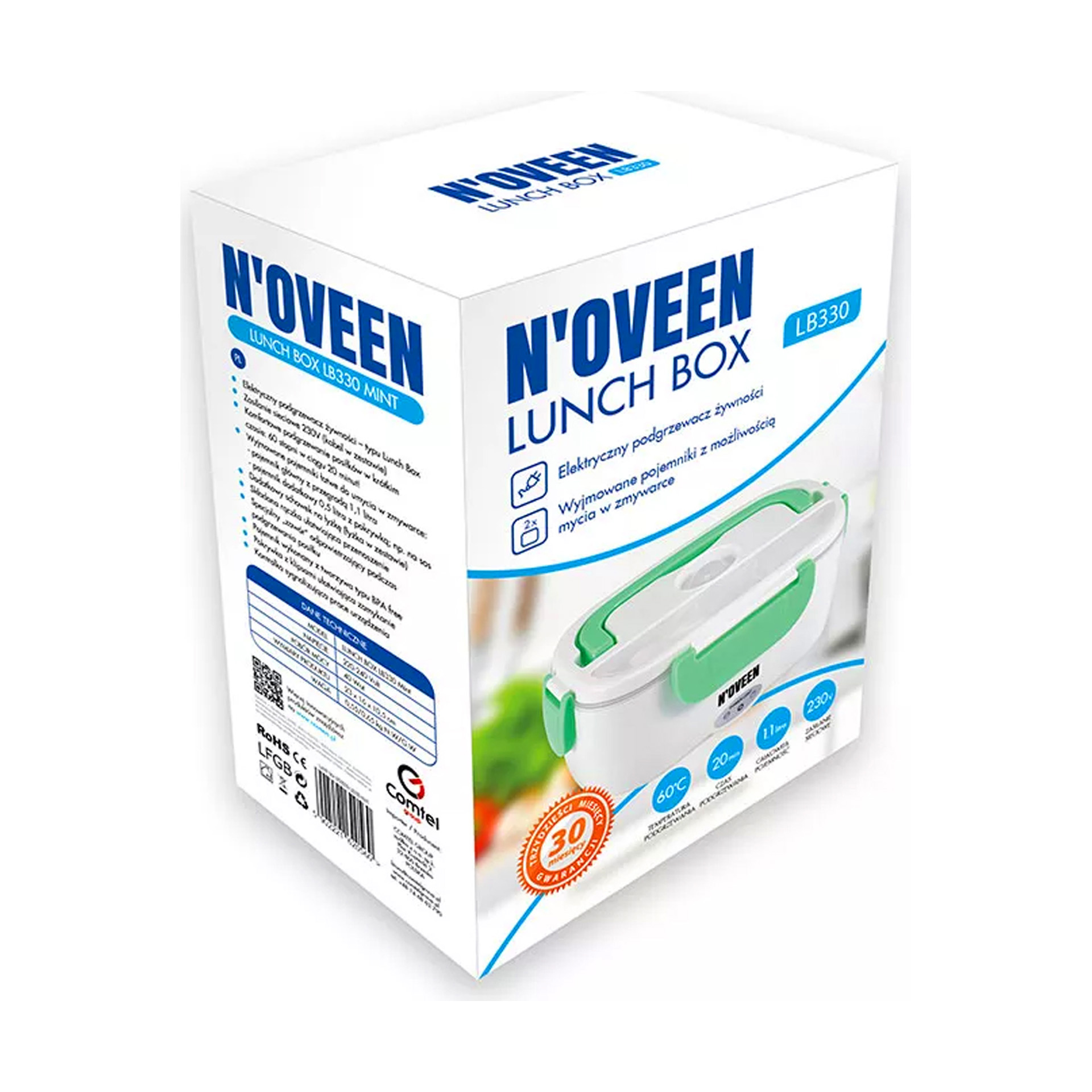 Lancheira Elétrica 230V LB330 N'Oveen