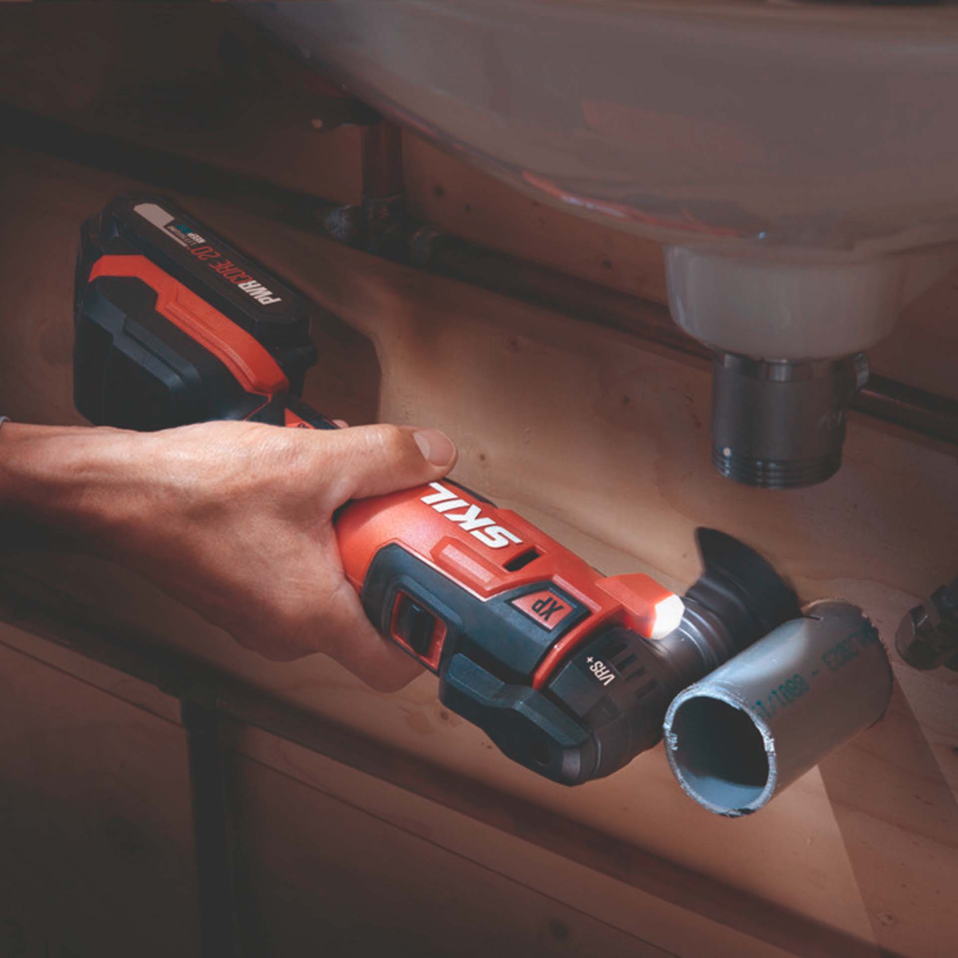 Serra Multiferramenta a Bateria Brushless 20V sem Bateria 3650 CB Skil