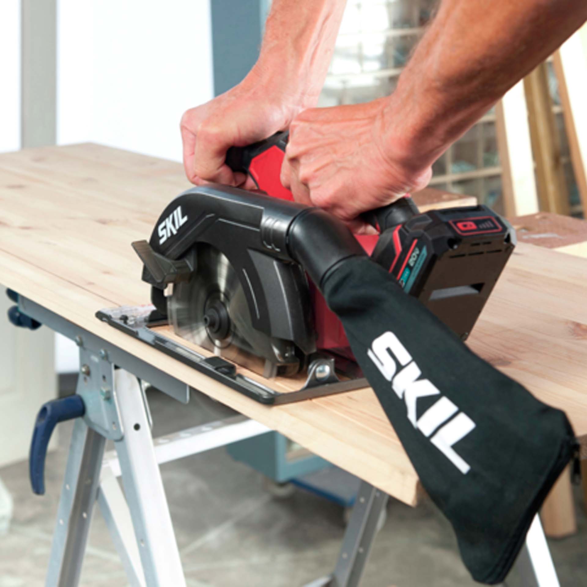 Serra Circular a Bateria 165mm 20V sem Bateria 3520 CA Skil