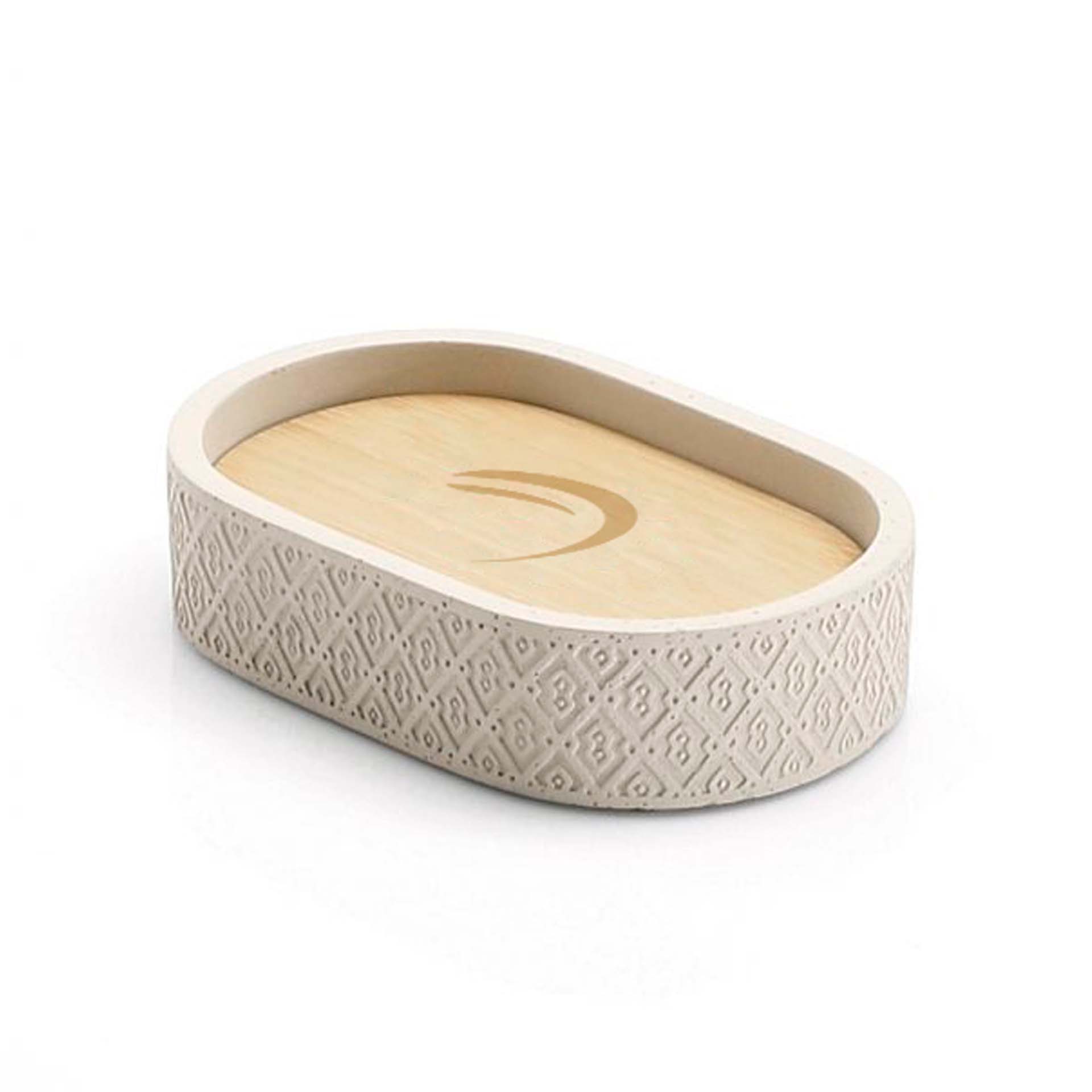 Saboneteira Cinza Afrodite Gedy