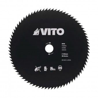 Disco de Corte para Ro�adora 80 Dentes 255x1,4x25,4mm Vito
