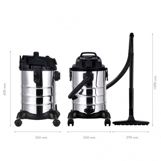 Aspirador S�lidos e L�quidos 30L 1200W WK402020 Werku