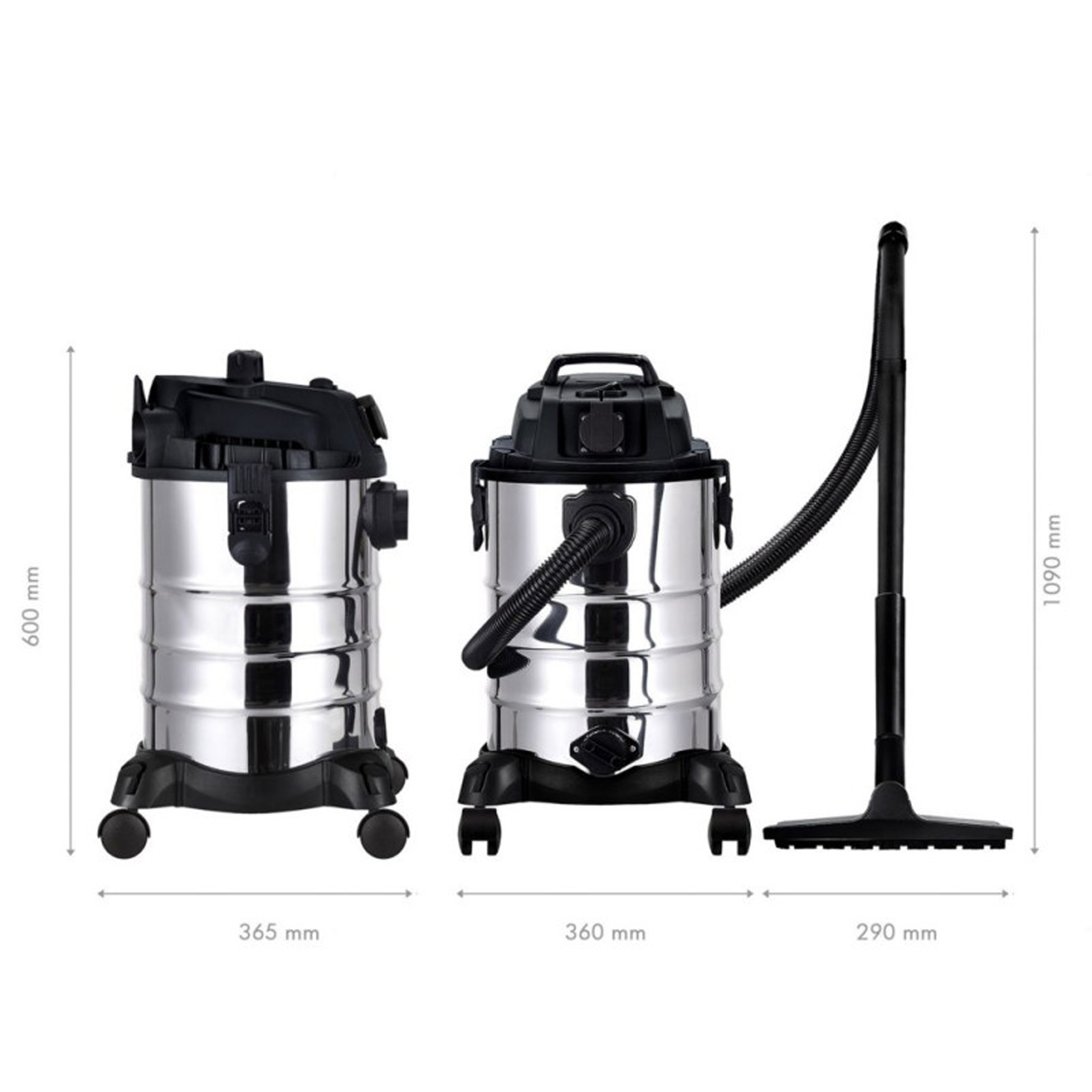 Aspirador Sólidos e Líquidos 30L 1200W WK402020 Werku