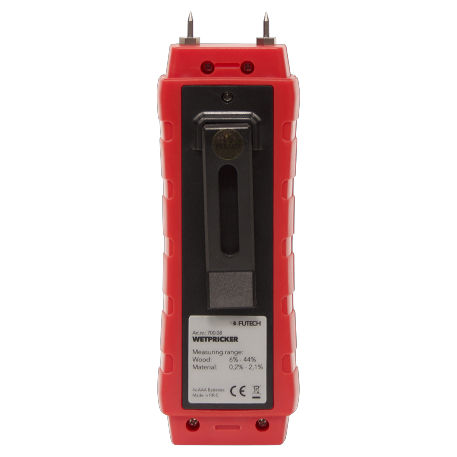 Medidor de Humidade 6-44% Wetpricker Futech