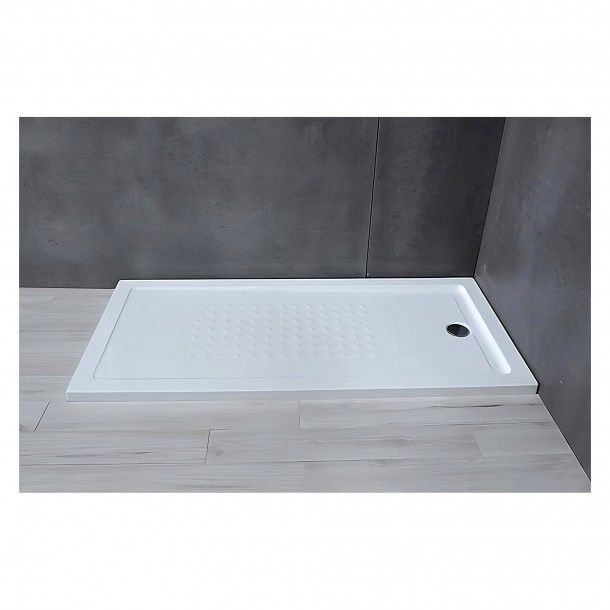Base de Duche Gália 120x70x5cm com Válvula Sivassano Base de Duche Gália 120x70x5cm com Válvula Sivassano