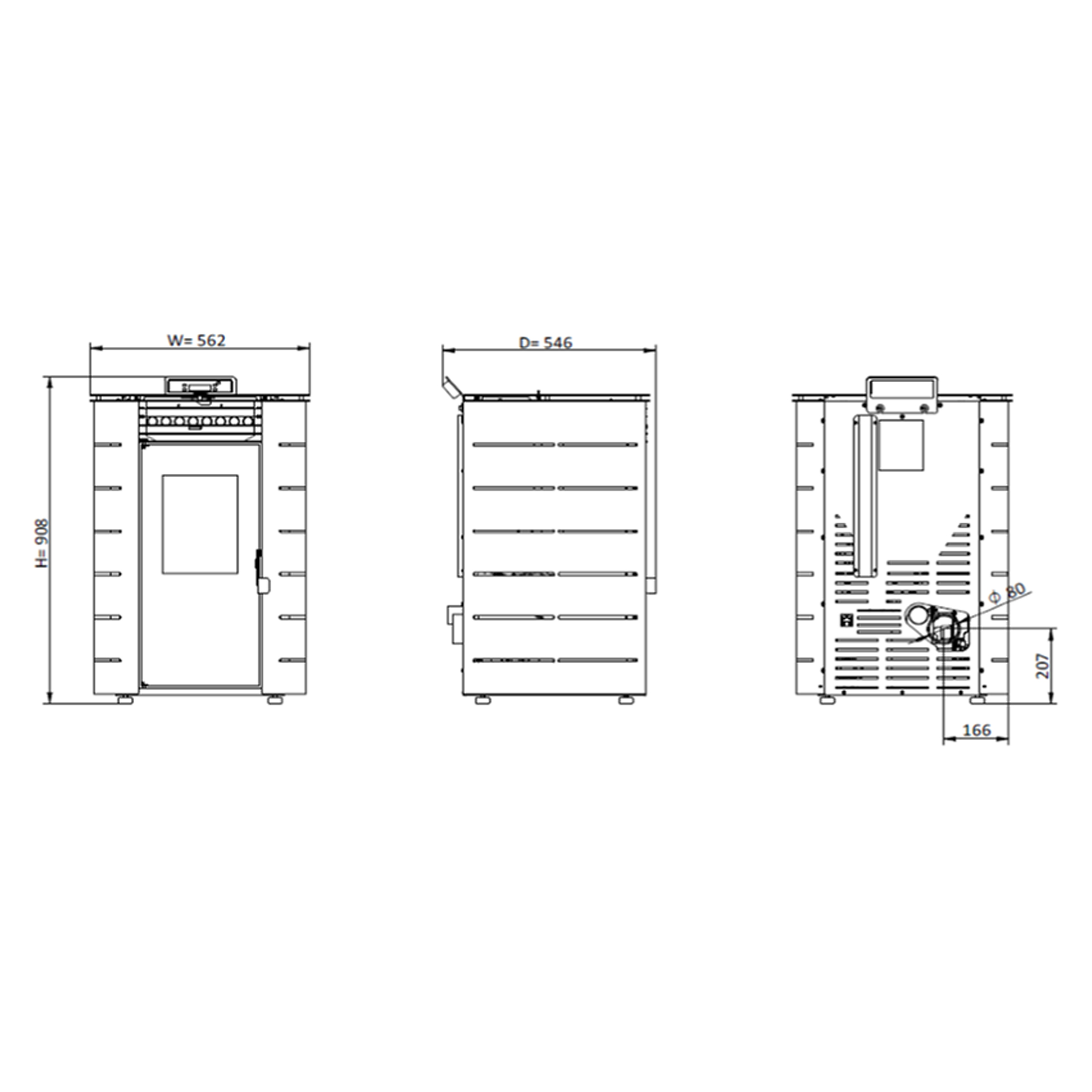 Salamandra a Pellets 8KW K2 Solzaima
