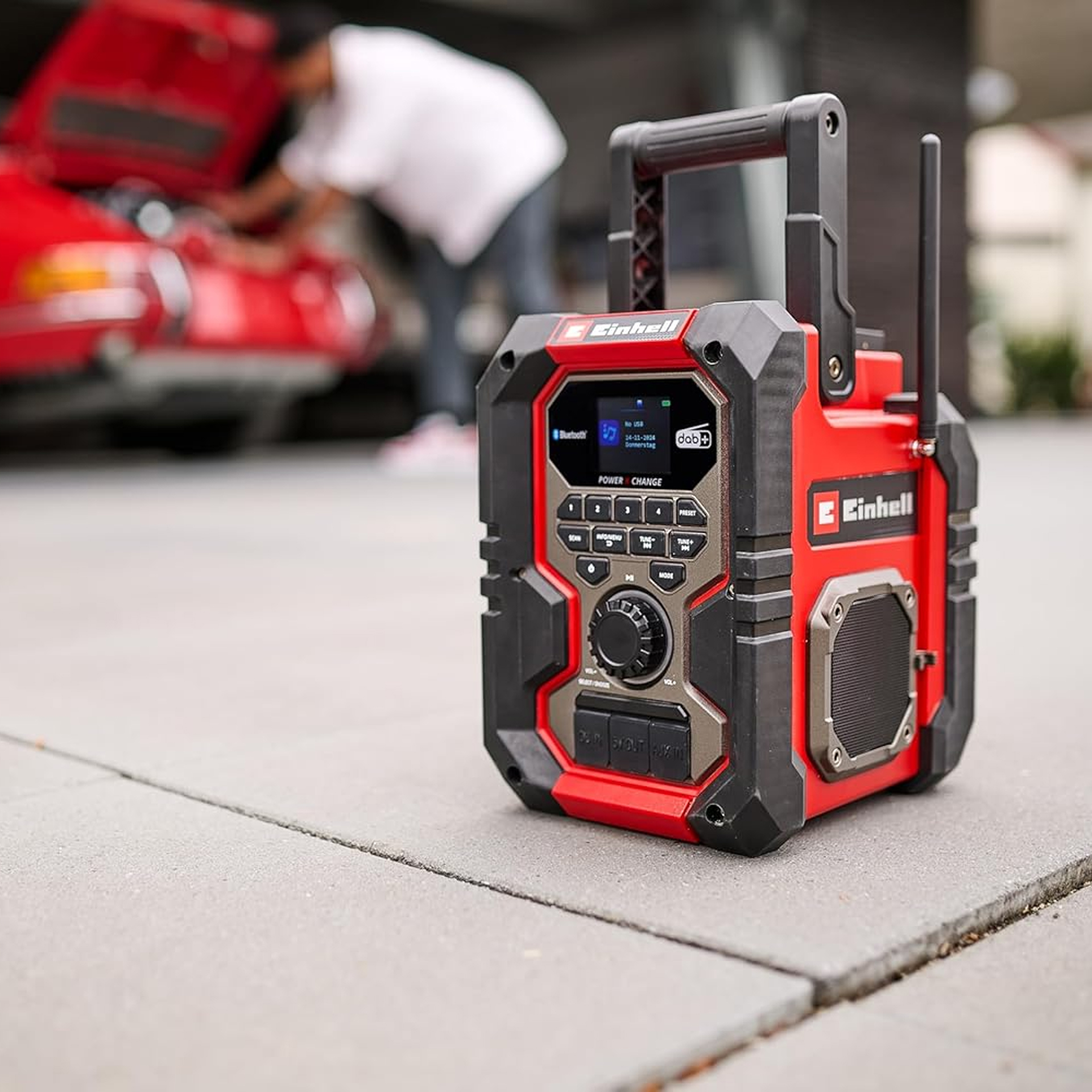 Rádio a Bateria 18V TE-CR 18 Li DAB+/FM/BT-Solo Einhell