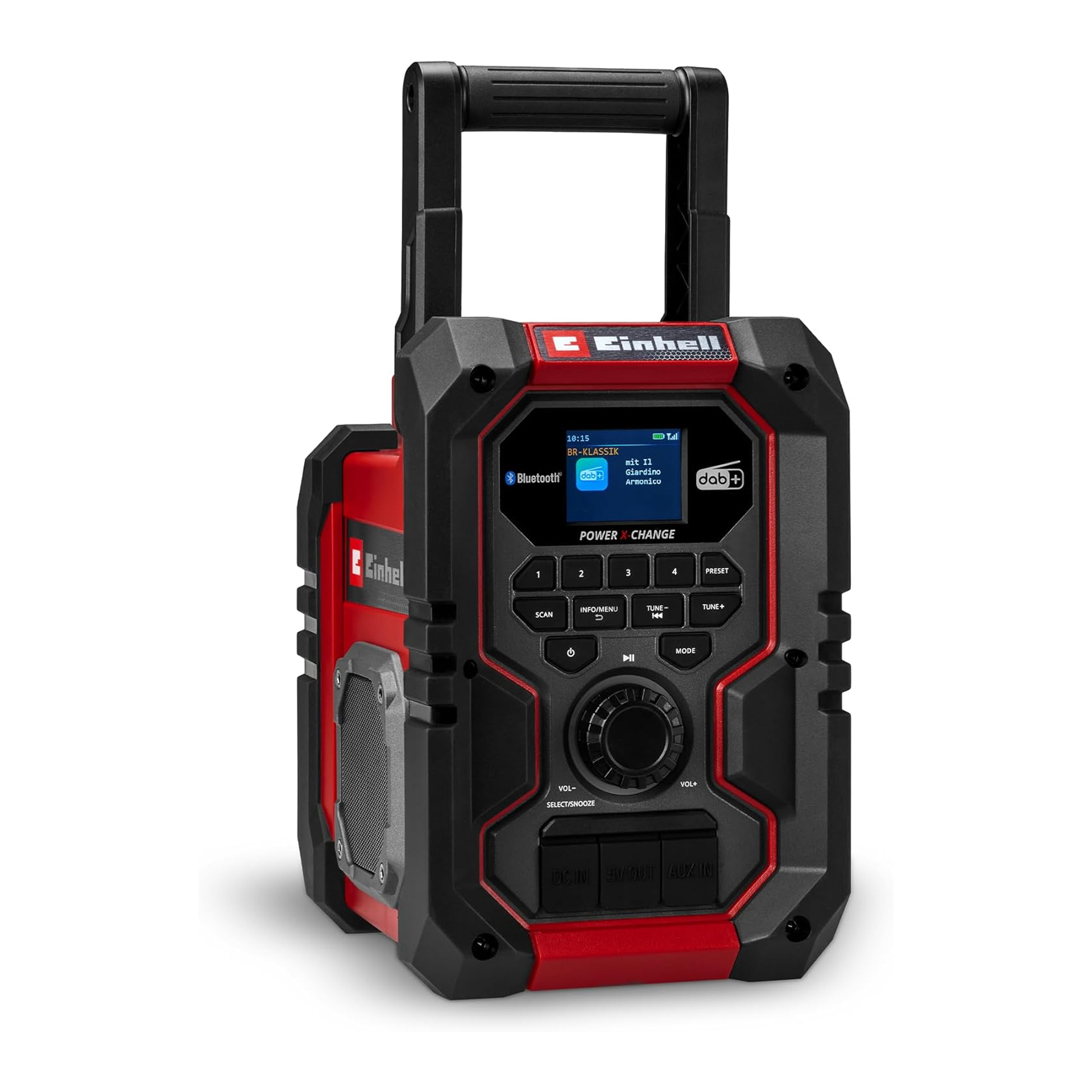 Rádio a Bateria 18V TE-CR 18 Li DAB+/FM/BT-Solo Einhell