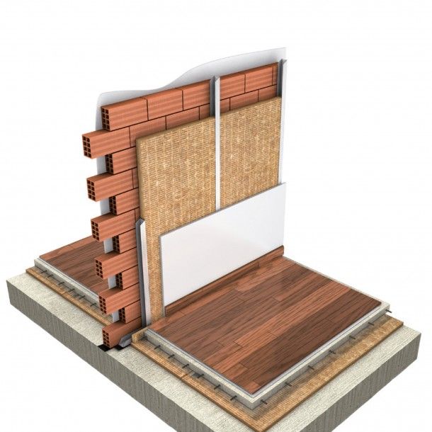 Placa de L� Rocha Simples Rockwool Sonorock Plus 50kg/m3