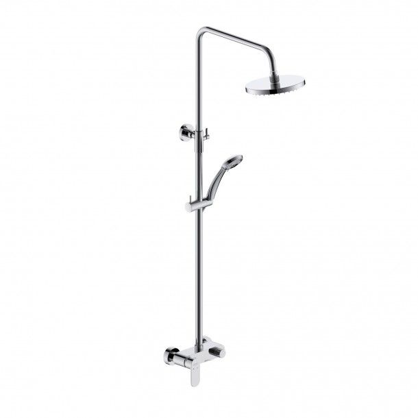 Coluna de Duche Extens�vel 800/1500mm Lat�o