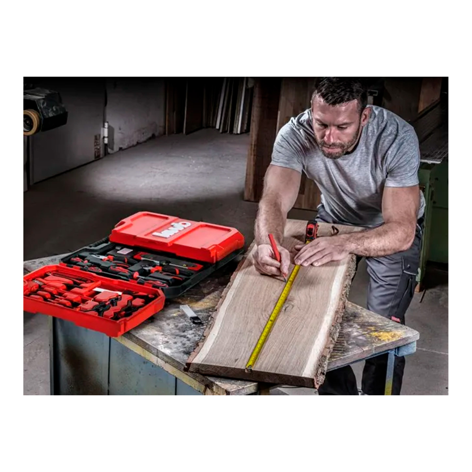 Mala de Ferramentas 125 Peças KWB