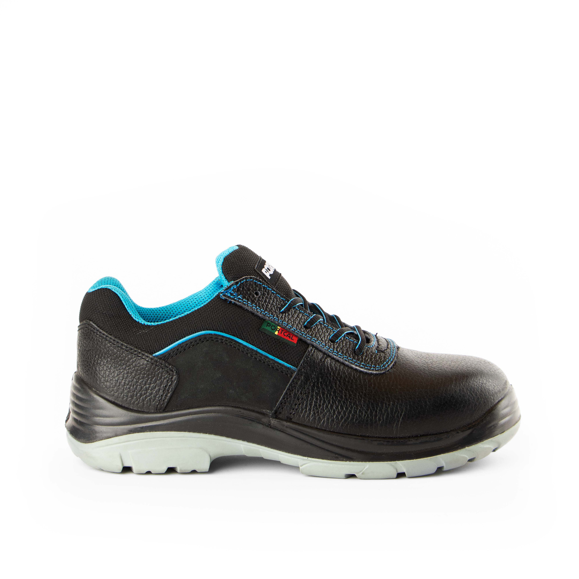 Sapato de Segurança com Biqueira Compósito Preto Portcal