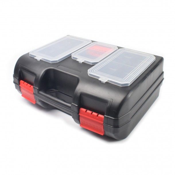 Caixa de Ferramenta e Berbequim Mader