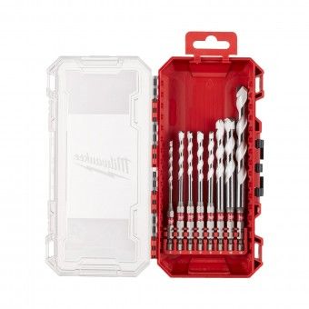 Conjunto de 8 Brocas Multimaterial 4/12mm Milwaukee