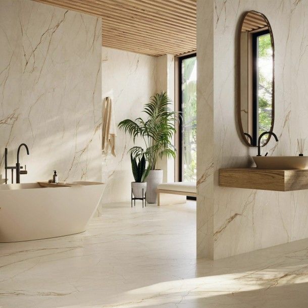 Pavimento Imperium Canela Roma 60x120cm Grespania