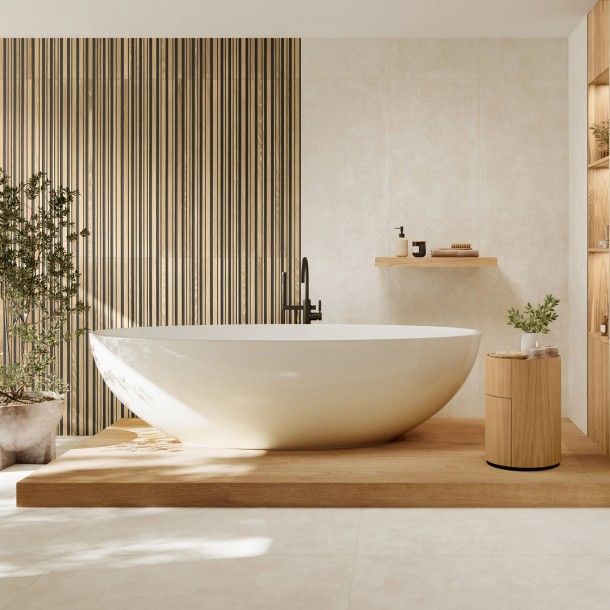 Revestimento Bur� Roble 60x120cm Grespania