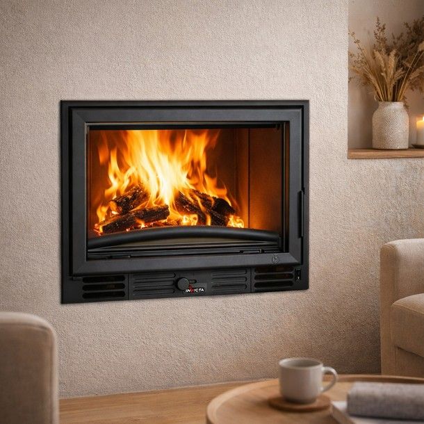 Recuperador de Calor a Lenha Ventilado 8KW 600 Turbo Invicta