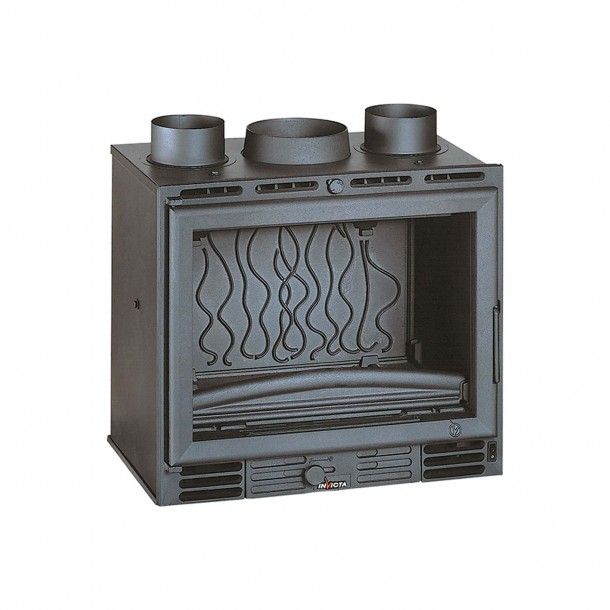 Recuperador de Calor a Lenha Ventilado 8KW 600 Turbo Invicta