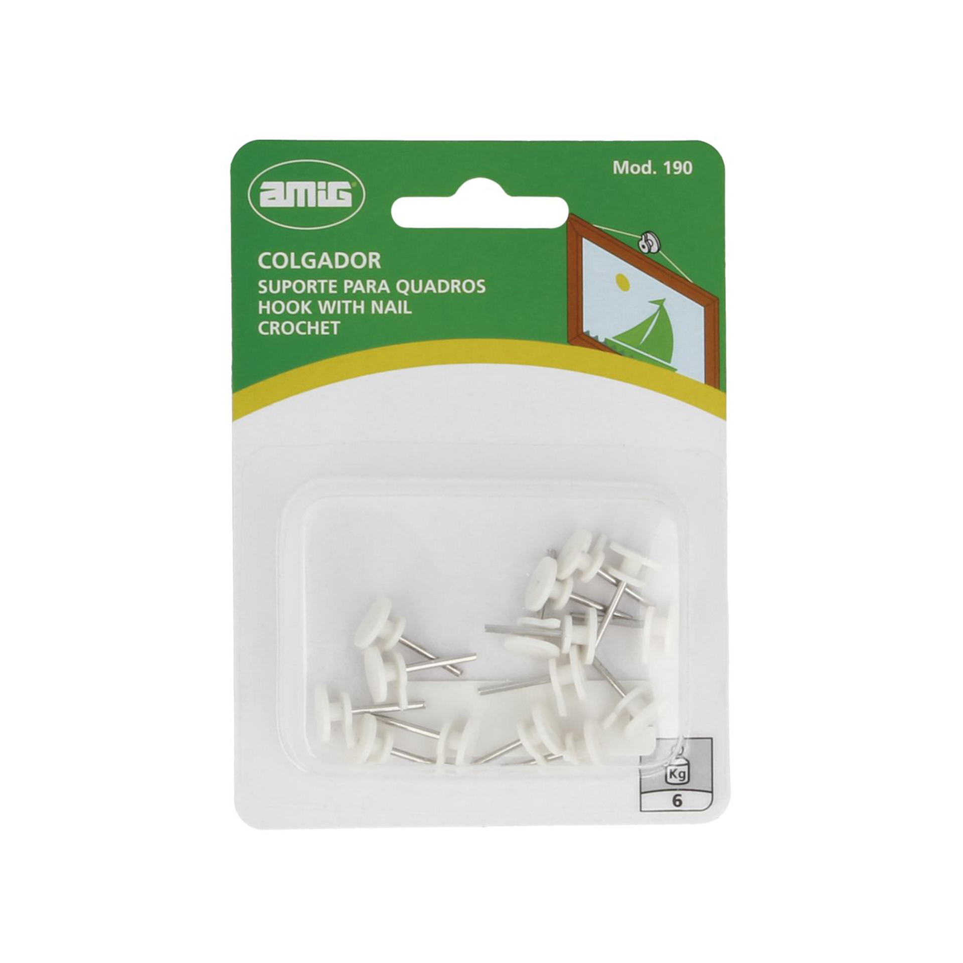 Suporte de Quadros Universal Mod.190 Plástico