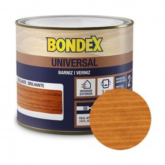 Bondex Universal Verniz para Madeira Sint�tico Brilhante 375ml