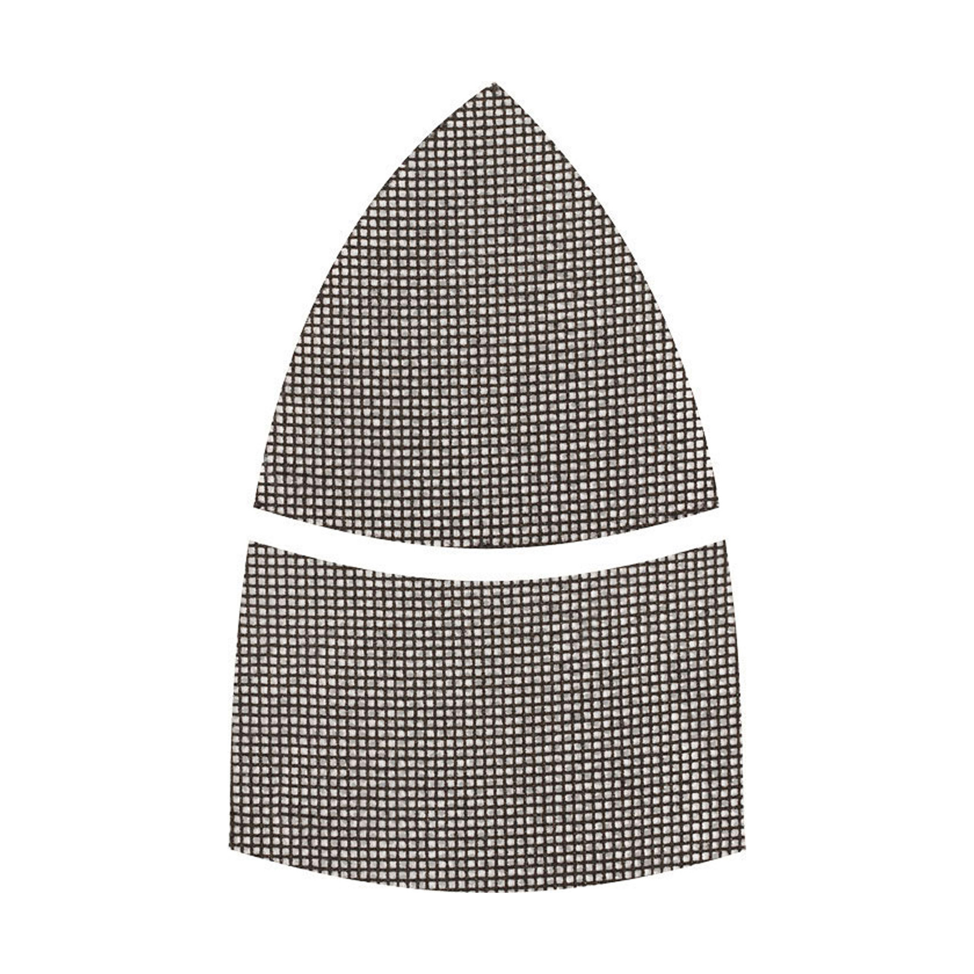 Lixa Triangular Abrasiva Rede com Velcro 100x62x93 Kwb