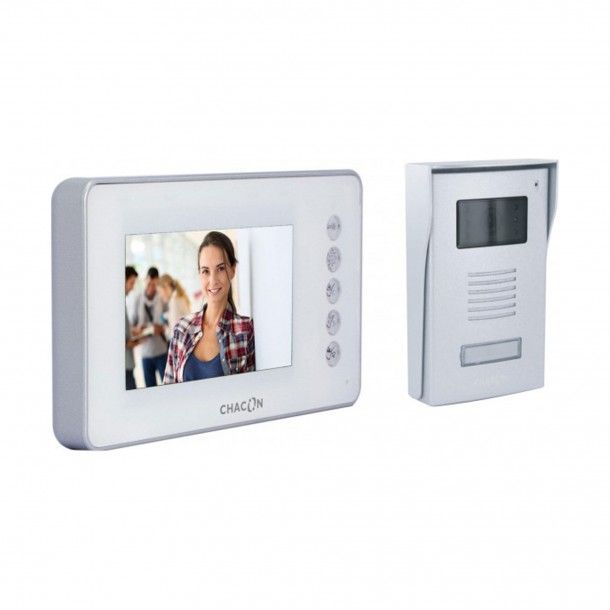 Videoporteiro Ecr� 4. 3" a Cores de 4 Fios - Chacon