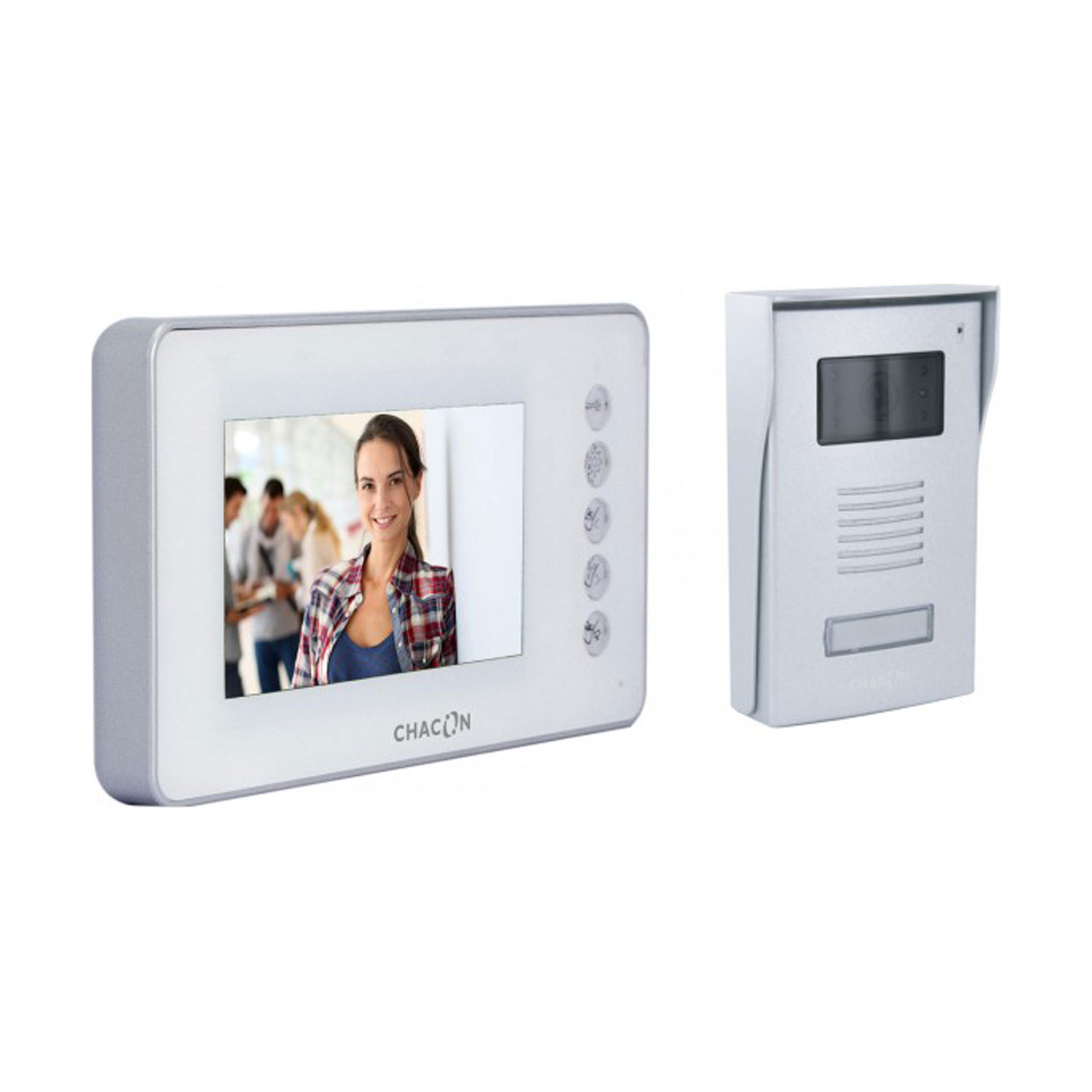 Videoporteiro Ecrã 4. 3" a Cores de 4 Fios - Chacon