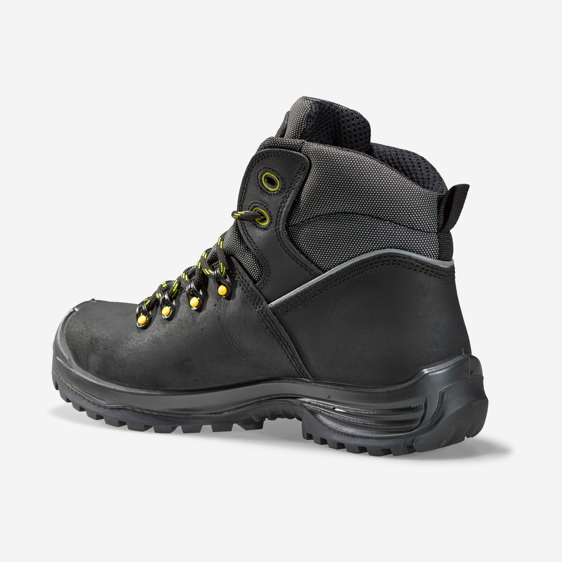 Bota de Trabalho Pele Preta com Biqueira de Carbono Nurburgring S3 ToWorkFor