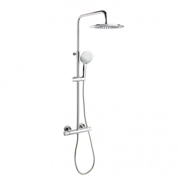 Coluna de Duche Termost�tica Termotech Cromado