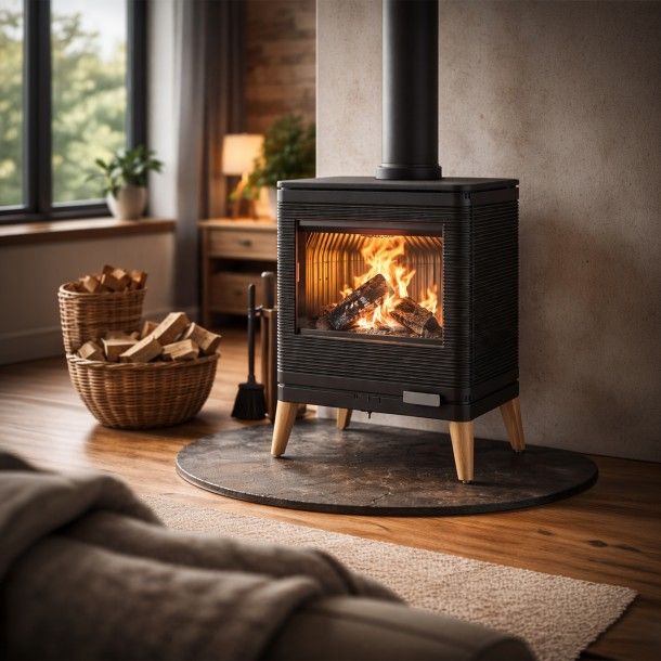 Salamandra a Lenha 9KW Kazan Zen Invicta