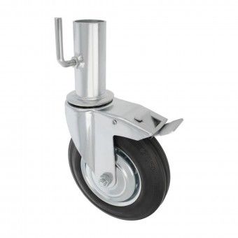 Rod�zio para Andaime com Trav�o 200/240mm Perno Exterior �45mm