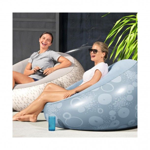 Puff Insuflável Redondo Ø 112cm Puff Insuflável Redondo Ø 112cm