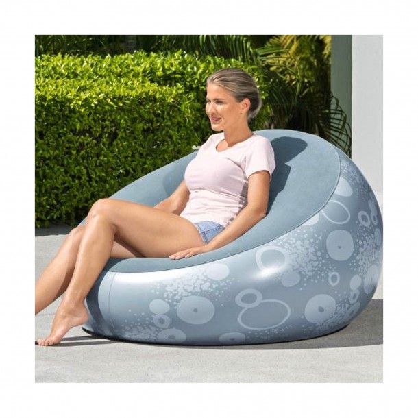 Puff Insuflável Redondo Ø 112cm Puff Insuflável Redondo Ø 112cm