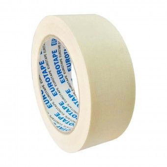 Fita Adesiva de Prote��o Papel Lisa 36mm 45M Creme