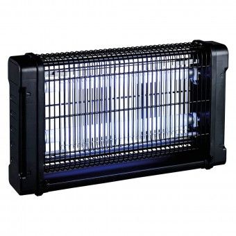 Mata Mosquitos Eletr�nico 2x10W 40m2 Preto
