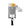 Estrutura de Sanita Suspensa Oli80 Simflex com Placa Bound Cromada OLI Estrutura de Sanita Suspensa Oli80 Simflex com Placa Bound Cromada OLI