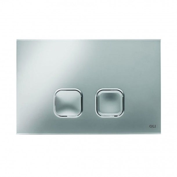 Estrutura de Sanita Suspensa Oli80 Simflex com Placa Plain Cromada OLI Estrutura de Sanita Suspensa Oli80 Simflex com Placa Plain Cromada OLI