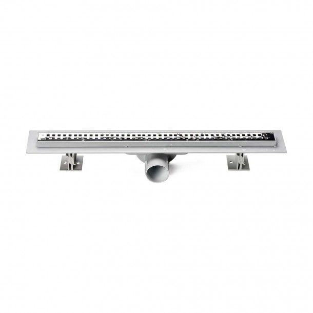 Canalete de Duche 500x36mm com Grelha Inox 304 Quadriculada Easy Canalete de Duche 500x36mm com Grelha Inox 304 Quadriculada Easy