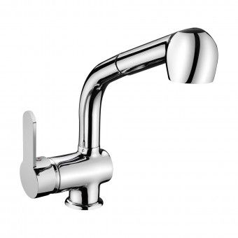 Monocomando para Cozinha Bica Alta com Chuveiro Plaza