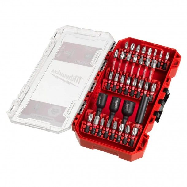 Kit de Bits Sextavados Impacto 35 Peças Milwaukee Kit de Bits Sextavados Impacto 35 Peças Milwaukee