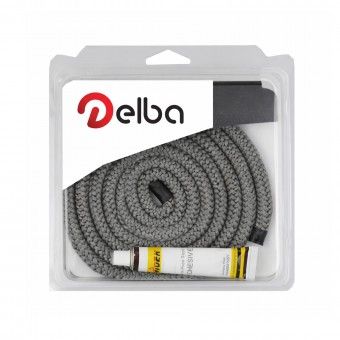 Kit Corda de Fibra de Vidro e Cola 2.5M Delba