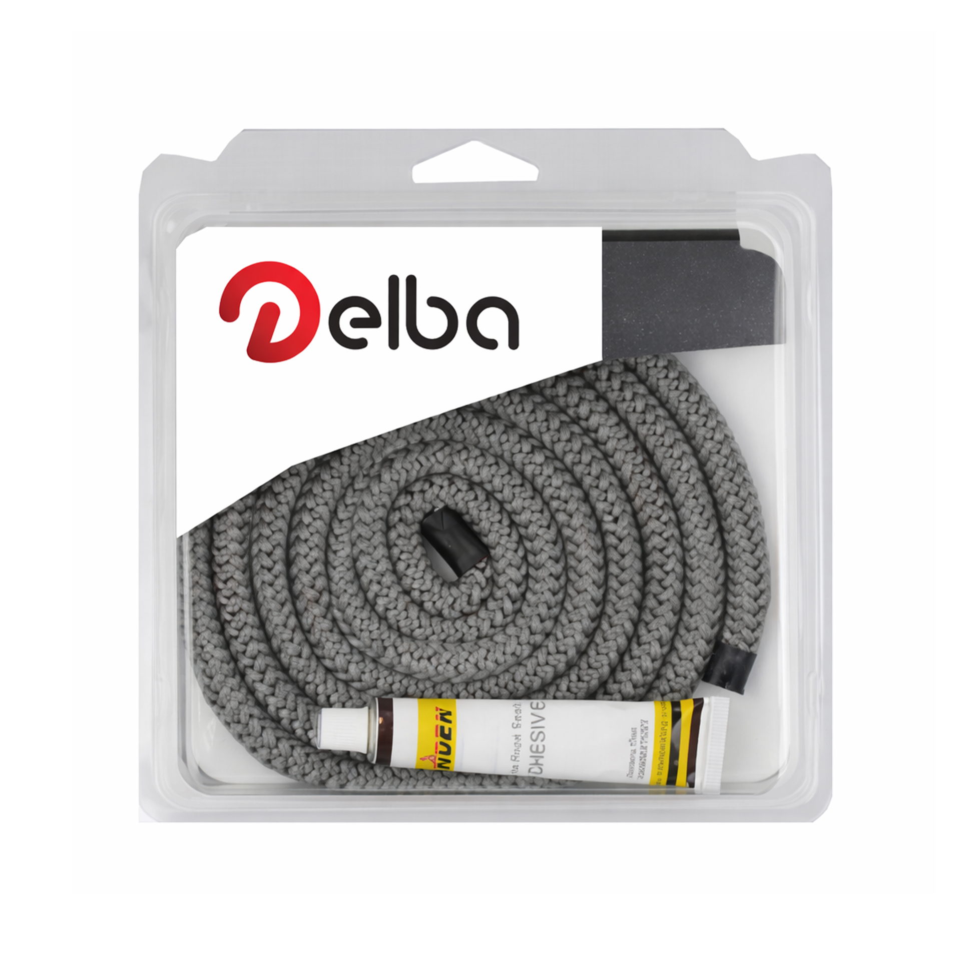 Kit Corda de Fibra de Vidro e Cola 2.5M Delba