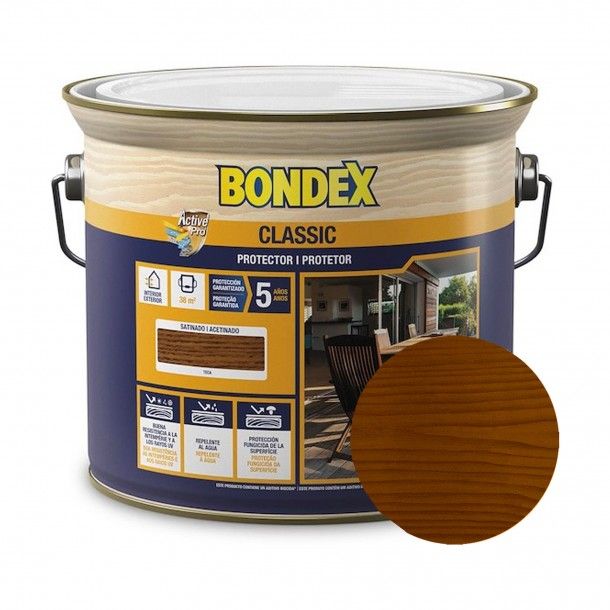 Bondex Classic Protetor Madeira Acetinado 2,5L Bondex Classic Protetor Madeira Acetinado 2,5L