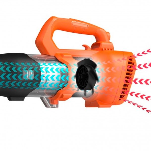 Soprador Axial 1850W BEBL185-QS Black+Decker Soprador Axial 1850W BEBL185-QS Black+Decker
