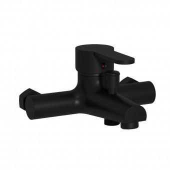 Monocomando para Banheira Plaza Lat�o Preto