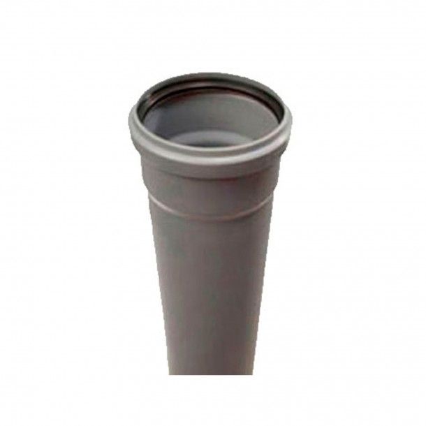 Tubo PVC PN4 Din 3M Cinza
